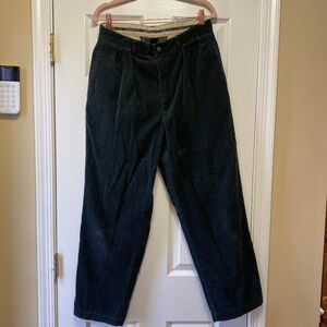 Vintage Polo Ralph Lauren Green Corduroy Pants